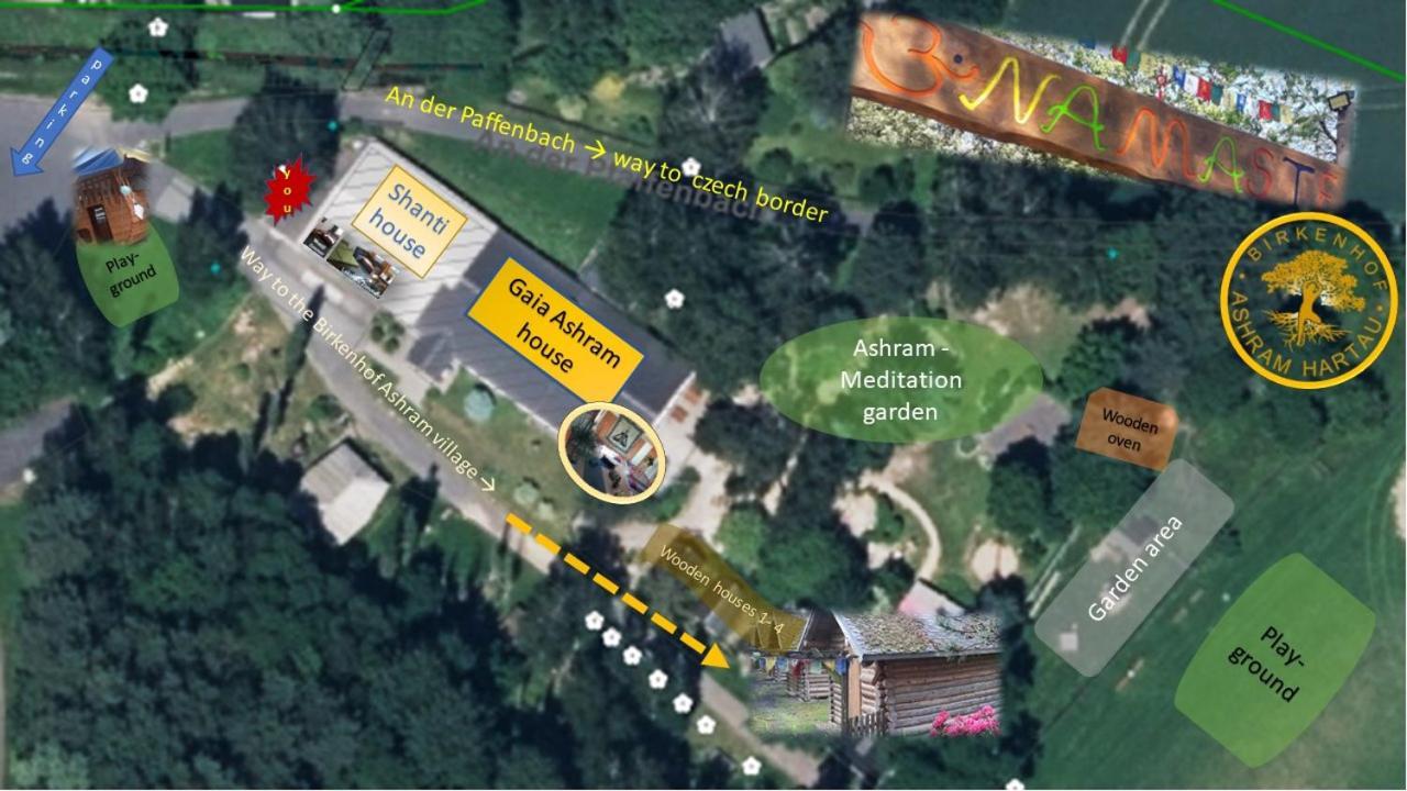 Appartamento Birkenhof Ashram Shanti Zimmer Zittau Esterno foto